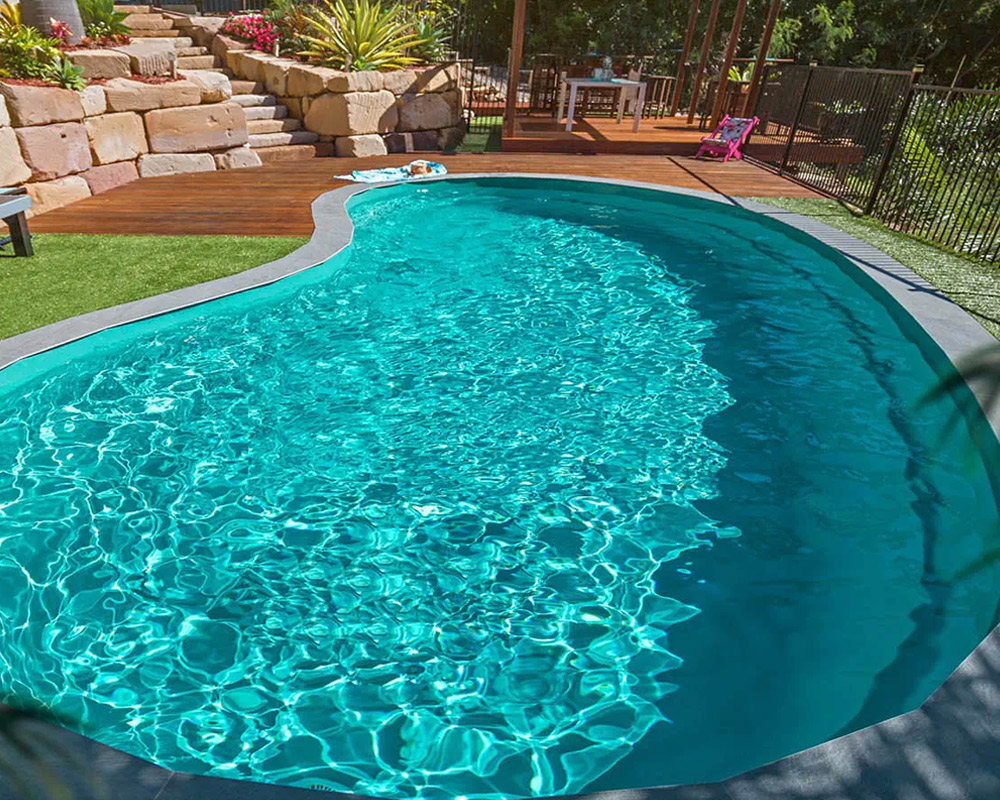 fiberglass pool shell color options near Cayce SC
